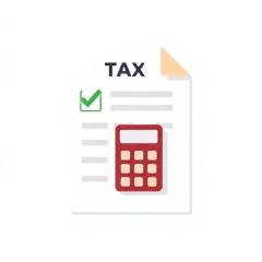 Tax filing and compliance icon 512x512